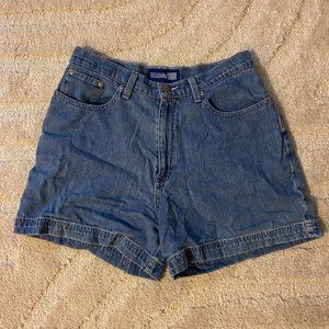 Vintage High Rise Jean Shorts